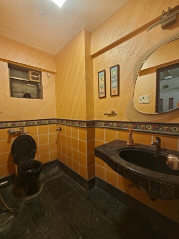 Bathroom in 4 BHK Apartment at Khar West – for Rent