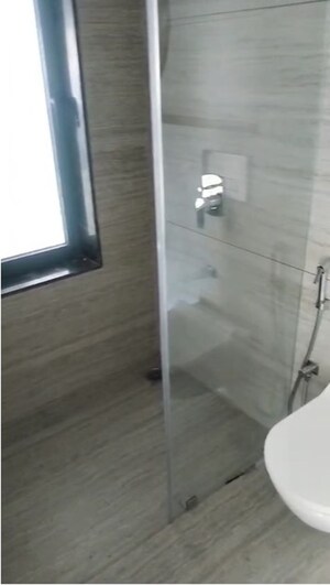 Bathroom in 3 BHK Apartment at Roodraksh Golf Walk, Chembur – for Rent