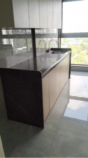 Kitchen in 3 BHK Apartment at Roodraksh Golf Walk, Chembur – for Rent