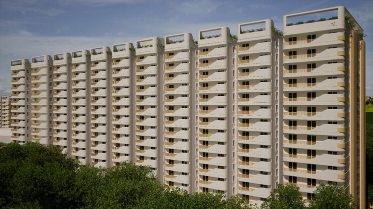 Exterior View, vian-one80 2 Bedroom 1382 Sq.Ft. Apartment In Kollur Hyderabad 9403663