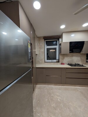 Kitchen in 3 BHK Builder Floor at Bali Nagar – for Rent