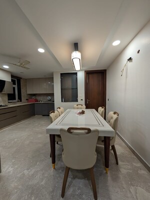 Living Room in 3 BHK Builder Floor at Bali Nagar – for Rent