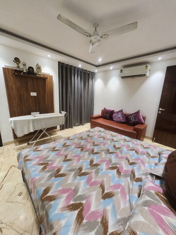 Bedroom in 3 BHK Builder Floor at Rajouri Garden – for Rent