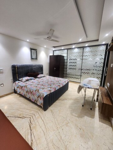 Bedroom in 3 BHK Builder Floor at Rajouri Garden – for Rent
