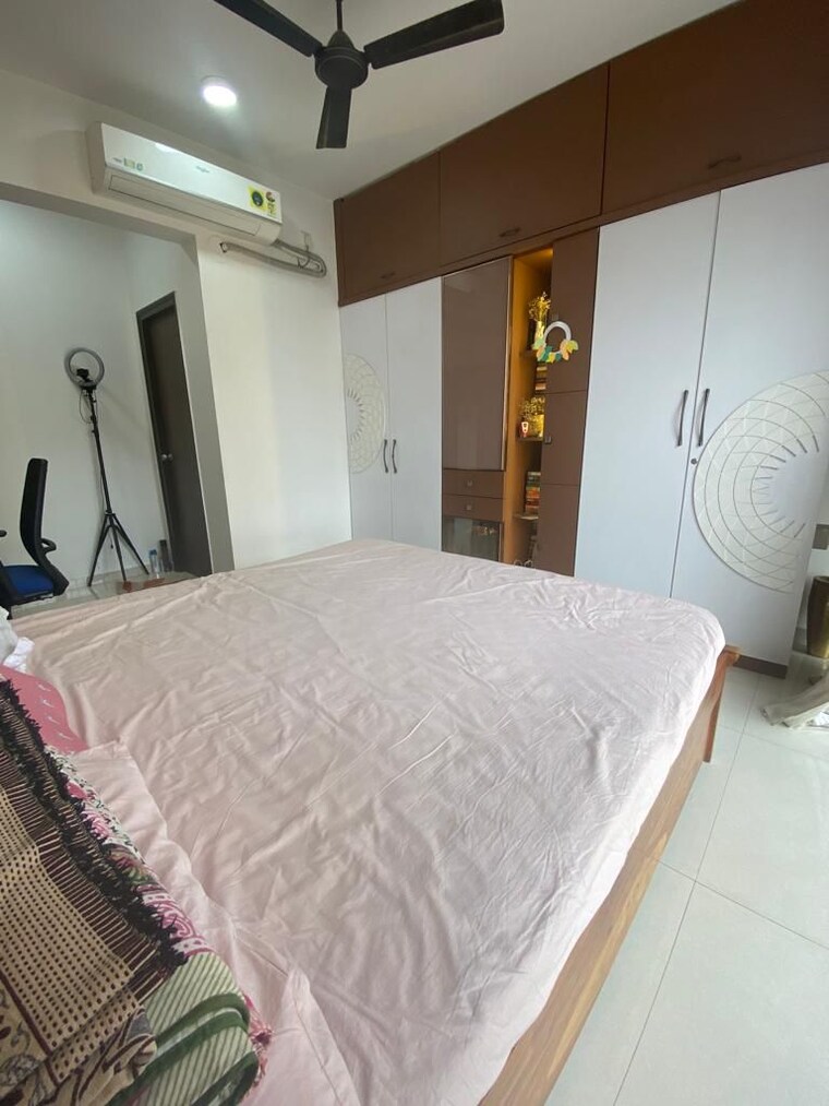 Bedroom, duville-riverdale-heights 2 Bedroom 1000 Sq.Ft. Apartment In Kharadi Pune 9403729