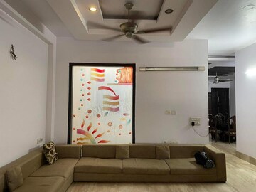 Living Room in 3 BHK Builder Floor at Bali Nagar – for Rent