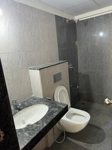 Bathroom in 3 BHK Apartment at Gera World of Joy, Kharadi – for Rent