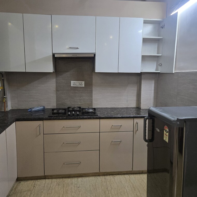 Kitchen, bali nagar 3 Bedroom 1800 Sq.Ft. Builder Floor In Bali Nagar Delhi 9403773