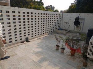 Terrace in 1 BHK Independent House at Sector 13 – for Rent