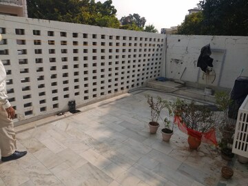 Terrace in 1 BHK Independent House at Sector 13 – for Rent