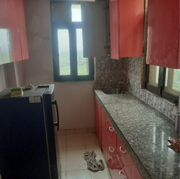 Kitchen in 2 BHK Apartment at Apex Our Homes, Sector 37c – for Rent