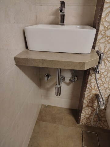 Bathroom in 2 BHK Apartment at Khar West – for Rent