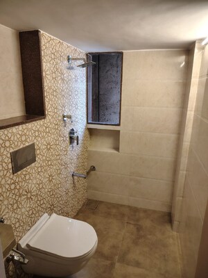 Bathroom in 2 BHK Apartment at Khar West – for Rent