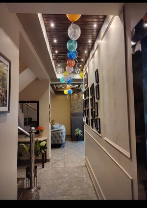 Balcony in 3 BHK Apartment at Mahagun Mywoods II, Sector 16c Greater Noida – for Rent