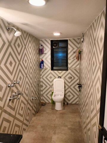 Bathroom in 1 BHK Apartment at Calangute – for Rent