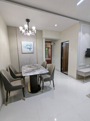 Living Room in 1 BHK Apartment at Kenny Kashi Bhuvan, Kandivali West – for Sale