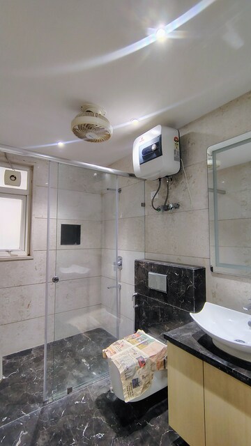 Kitchen in 4 BHK Builder Floor at DLF City Gurgaon, Sector 27 – for Rent