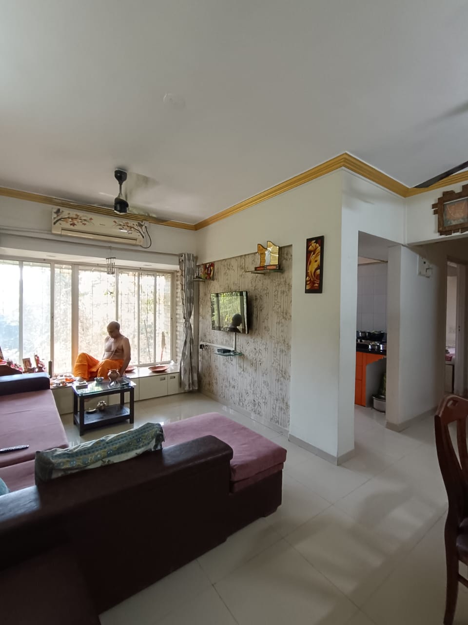 2 BHK + Servant Room Apartment For Rent in Swapnadhara