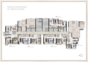 Master Plan in 2 BHK Apartment at Ravi The Gateway, Kandivali West – for Sale
