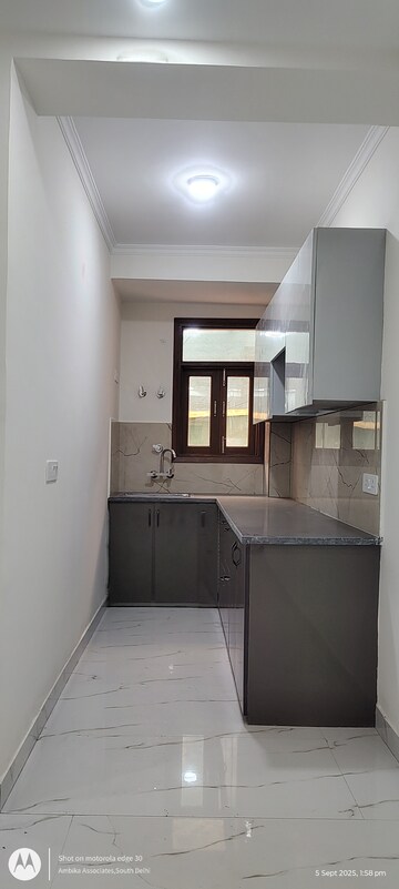 Kitchen in 2 BHK Builder Floor at Chattarpur – for Rent