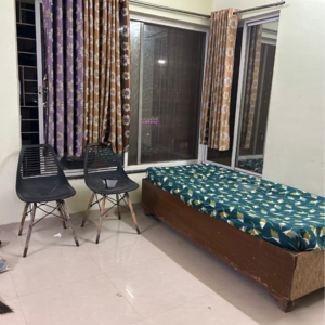 Bedroom in 2 BHK Apartment at Vilas Javdekar Palladio, Mumbai Bangalore Highway – for Rent