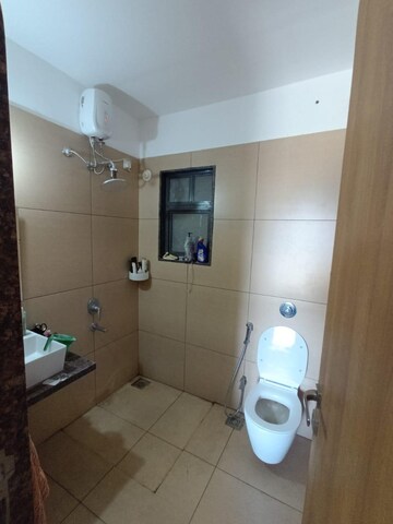 Bathroom in 2 BHK Apartment at Majestique Signature Towers, Balewadi – for Rent