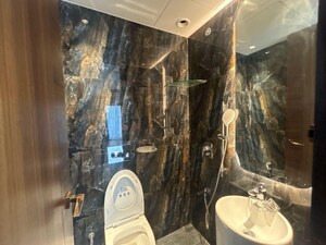 Attached Bathroom in 6 BHK Apartment at Lodha World View, Worli – for Rent