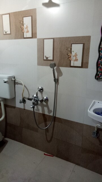 Bathroom in 1 BHK Apartment at Akurdi – for Rent