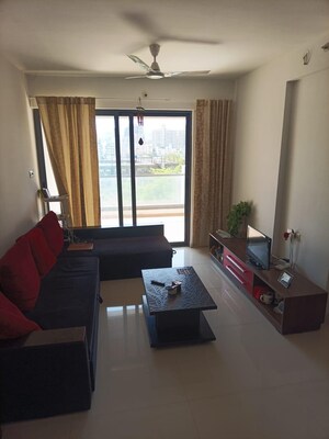 Living Room in 2 BHK Apartment at Majestique Signature Towers, Balewadi – for Rent