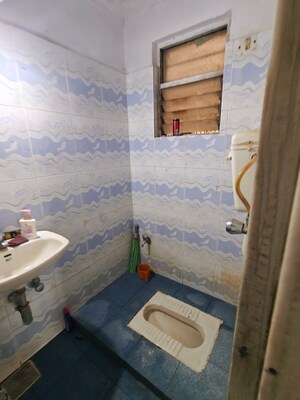 Bathroom in 1 BHK Apartment at Akurli Om, Kandivali East – for Rent