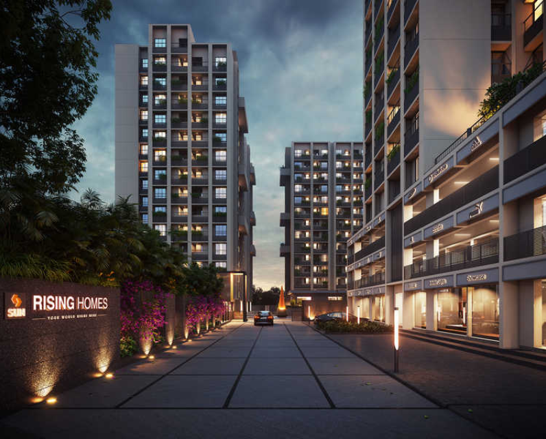 3 BHK + Study Room Apartment For Rent in Sare Home