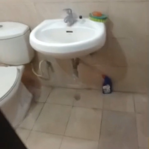 Bathroom in 2.5 BHK Apartment at Ajnara Integrity, Sehani Khurd – for Rent