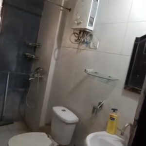 Bathroom in 2.5 BHK Apartment at Ajnara Integrity, Sehani Khurd – for Rent