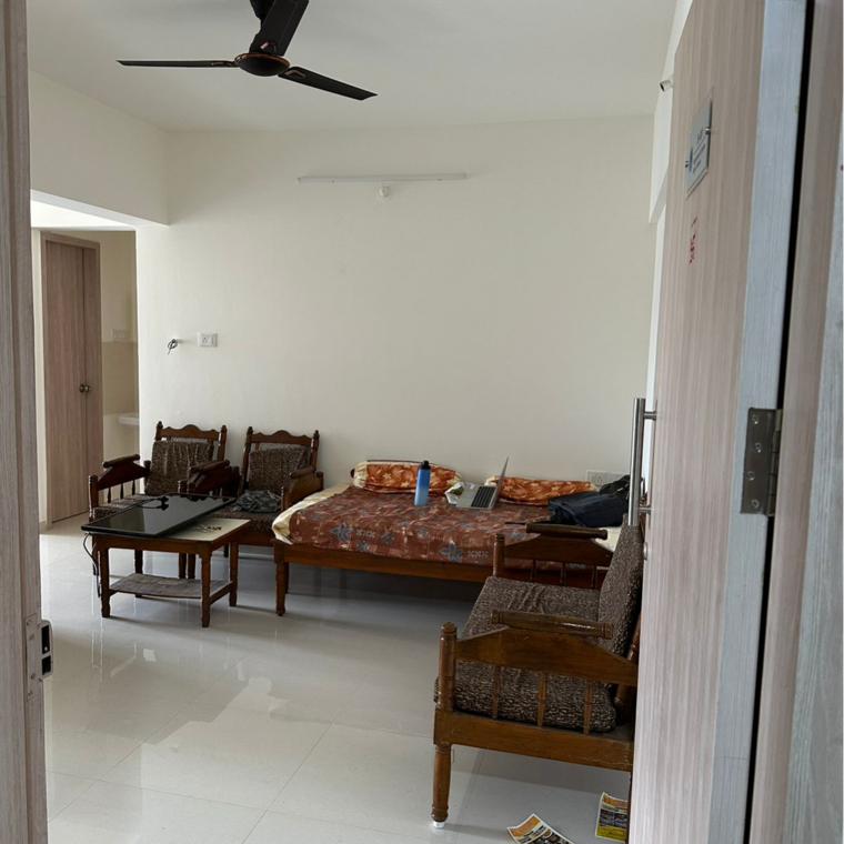 Living Room, adi-w-57 1 Bedroom 478 Sq.Ft. Apartment In Bhagwan Nagar Pune 9405007