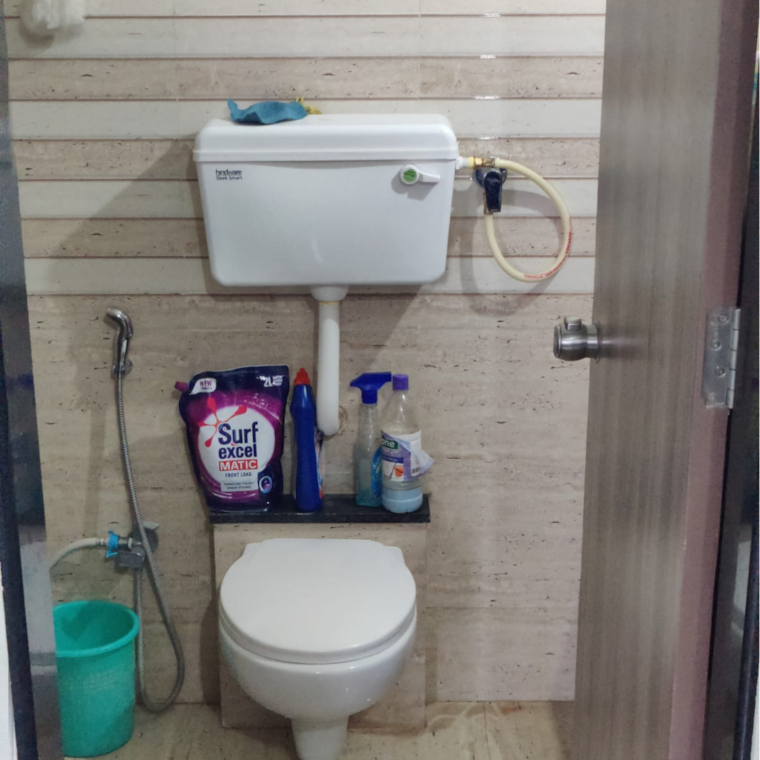 Bathroom, swami-krupa-wakad 1 Bedroom 590 Sq.Ft. Apartment In Shahunagar Pune 9405061