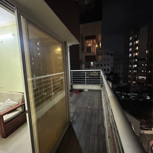 Balcony in 1 BHK Apartment at Swami Krupa Wakad, Shahunagar – for Rent