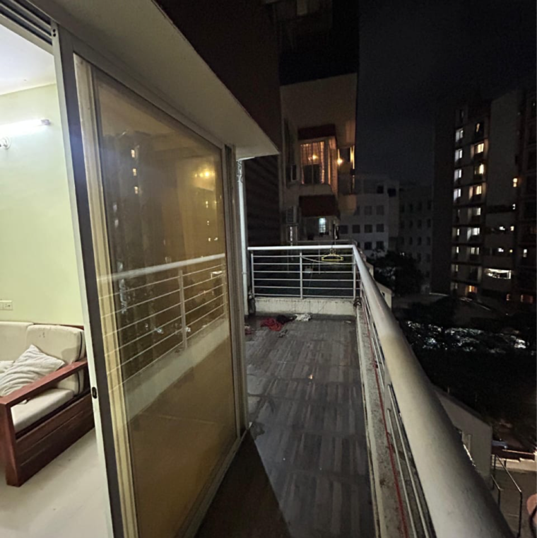 Balcony, swami-krupa-wakad 1 Bedroom 590 Sq.Ft. Apartment In Shahunagar Pune 9405061