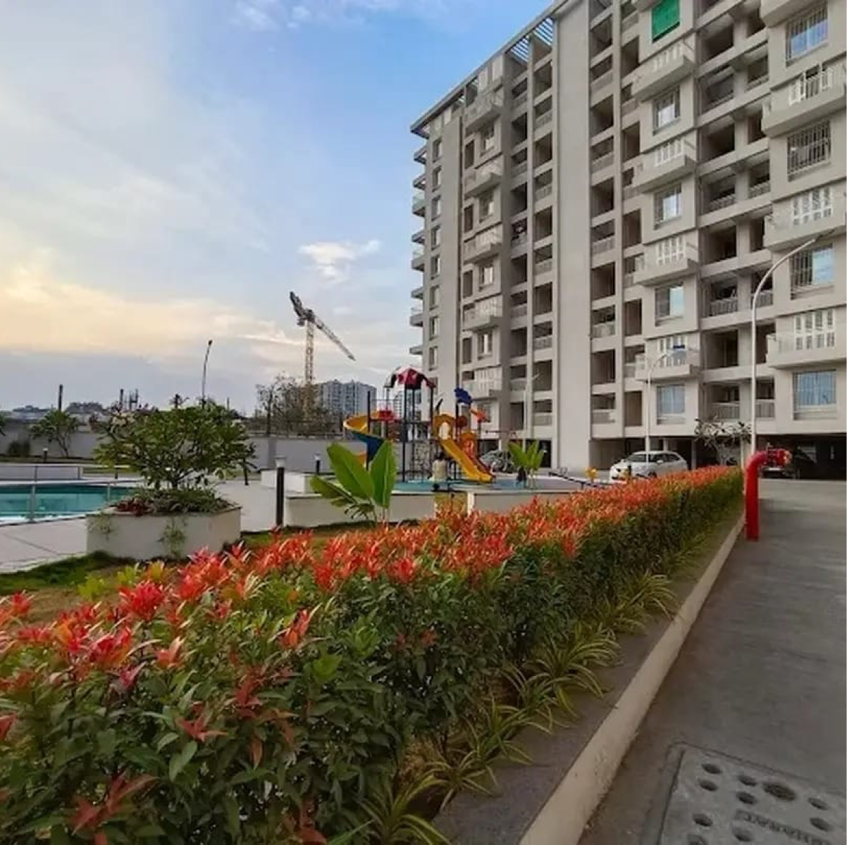 1 BHK + Pooja Room 590 Sq.Ft. Apartment in Swami Krupa Wakad