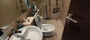 Attached Bathroom in 2 BHK Apartment at Sethia Kalpavruksh Heights, Kandivali West – for Rent
