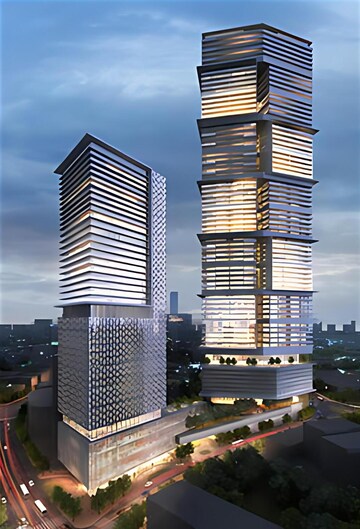 5 BHK Apartment – Exterior View View at Oberoi Three Sixty West, Worli - for Rent