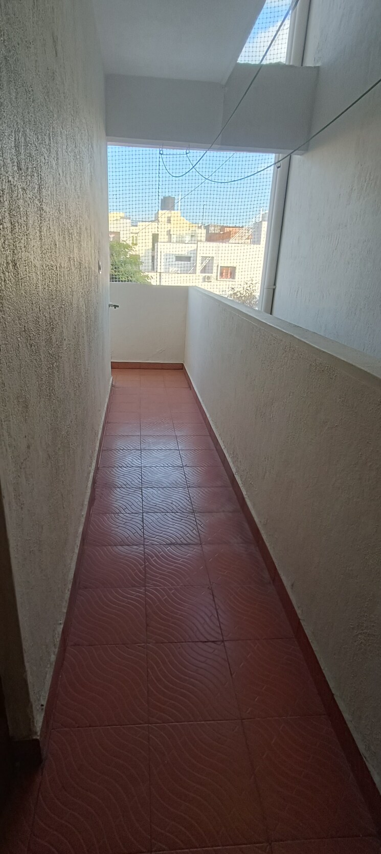 Balcony, blue-petal 3 Bedroom 1600 Sq.Ft. Apartment In Ombr Layout Bangalore 9405196