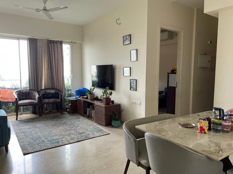 Living Room, lnt-crescent-bay-t3 2 Bedroom 788 Sq.Ft. Apartment In Parel Mumbai 9405172