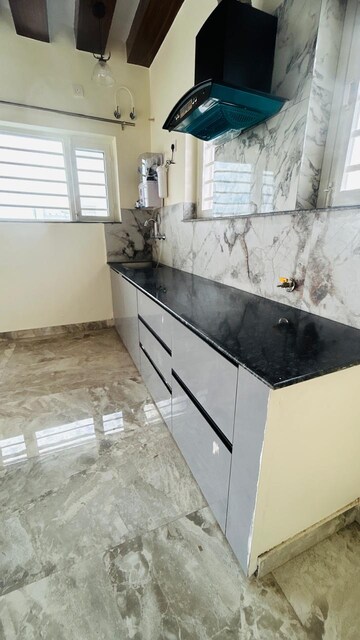 Kitchen in Studio Builder Floor at Sahastradhara Road – for Rent