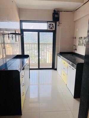 Kitchen in 2 BHK Apartment at Shree Sai Baba Aasavari, Vartak Nagar – for Sale