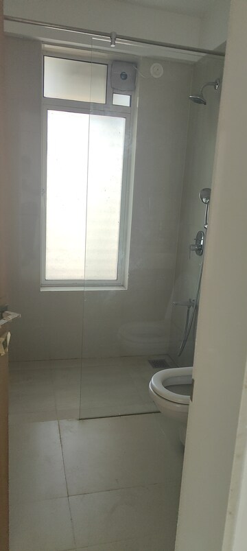 Bathroom in 3 BHK Apartment at Soham Crystal Spires, Thane West – for Rent