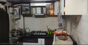 Kitchen in 2 BHK Apartment at Lokpuram CHS, Vasant Vihar – for Rent