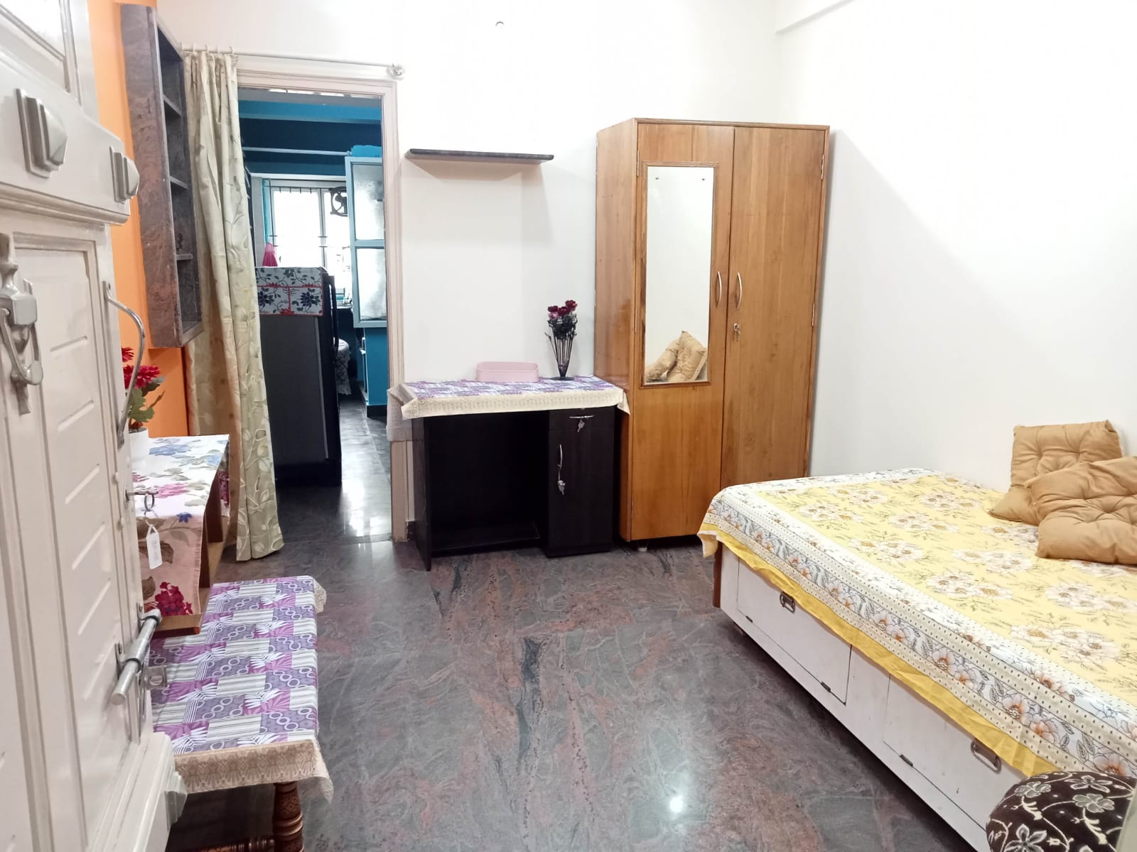 1 BHK Independent House For Rent in Pooja Arcade