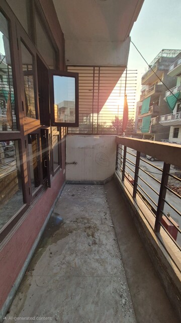 Balcony in 2 BHK Builder Floor at Sainik Colony – for Sale