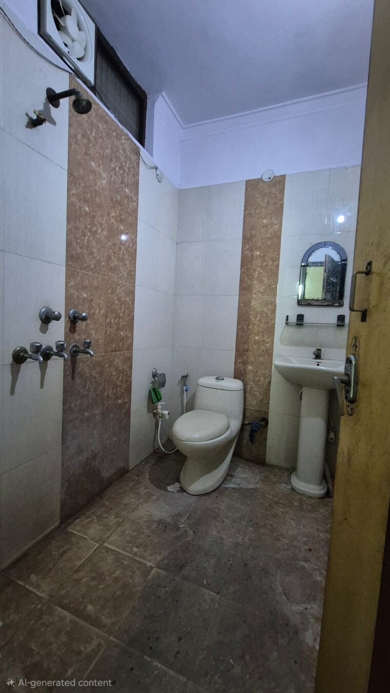 Bathroom, sainik colony 2 Bedroom 1413 Sq.Ft. Builder Floor In Sainik Colony Faridabad 9405235