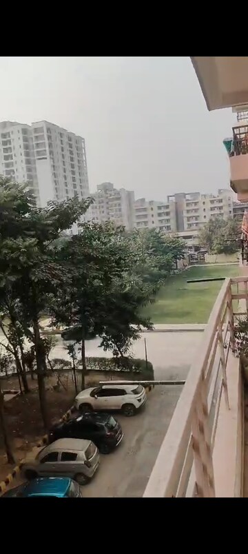 Balcony in 2 BHK Apartment at Nitishree Aura Chimera, Raj Nagar Extension – for Rent